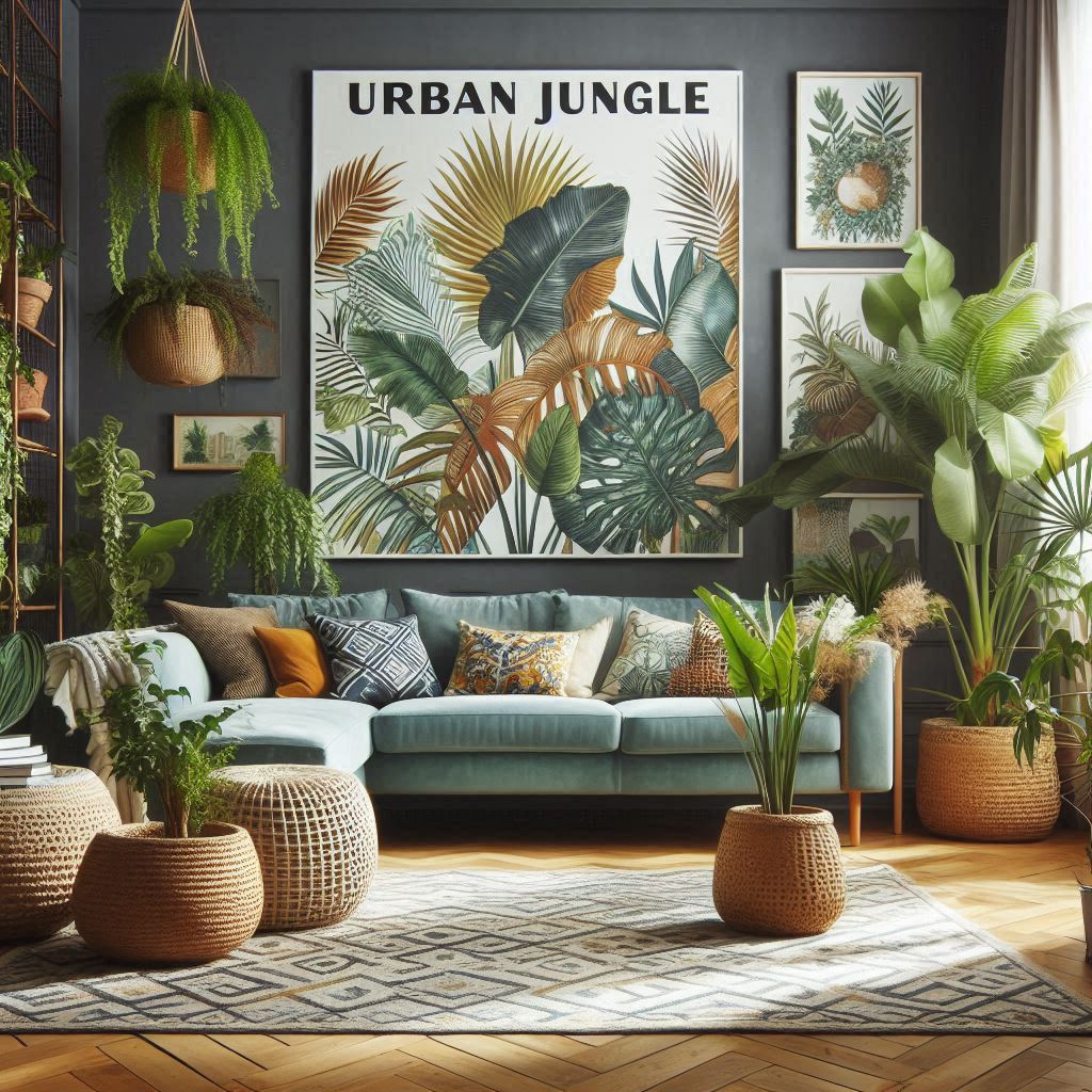 Pomysły na Urban Jungle. Jak założyć mały ogród wewnętrzny.
