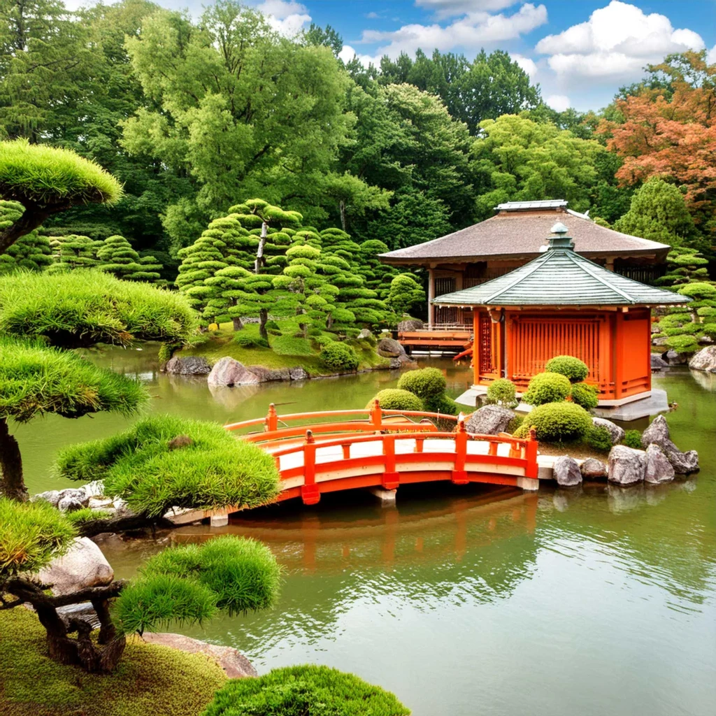 Ogród w stylu japońskim. Sztuka harmonii i spokoju.